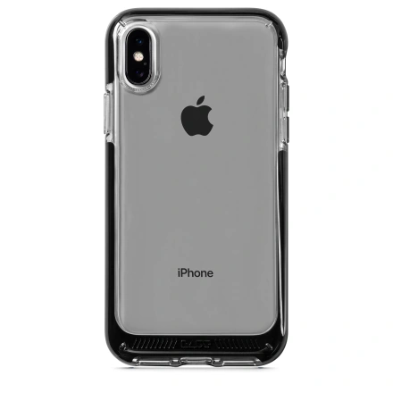 Чехол LAUT FLURO [IMPKT] Black for iPhone XS Max (LAUT_IP18-L_FR_BK)  